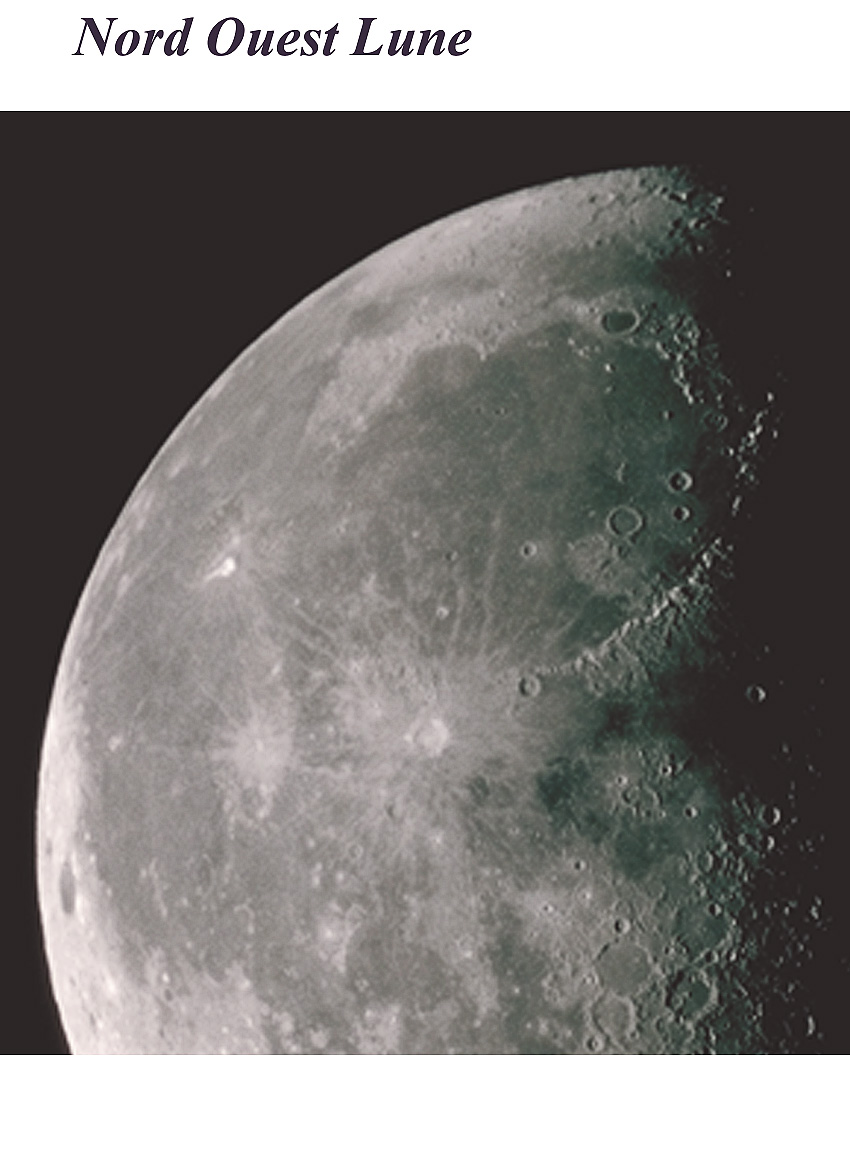 nord ouest Lune